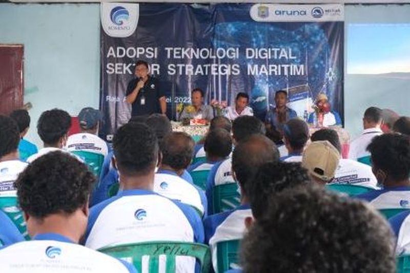 Aruna Sosialisasikan Adopsi Teknologi Digital Di Raja Ampat Antara News