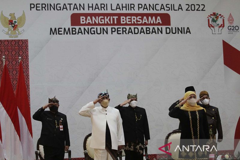 Upacara Peringatan Hari Lahir Pancasila Antara News