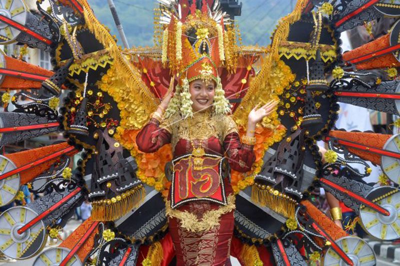 Sawahlunto International Songket Silungkang Carnival Antara News Bengkulu