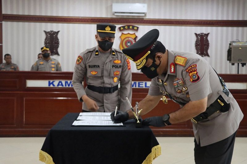 Dilantik Kapolda Ini Pejabat Wakapolda Aceh Yang Baru Antara News Aceh