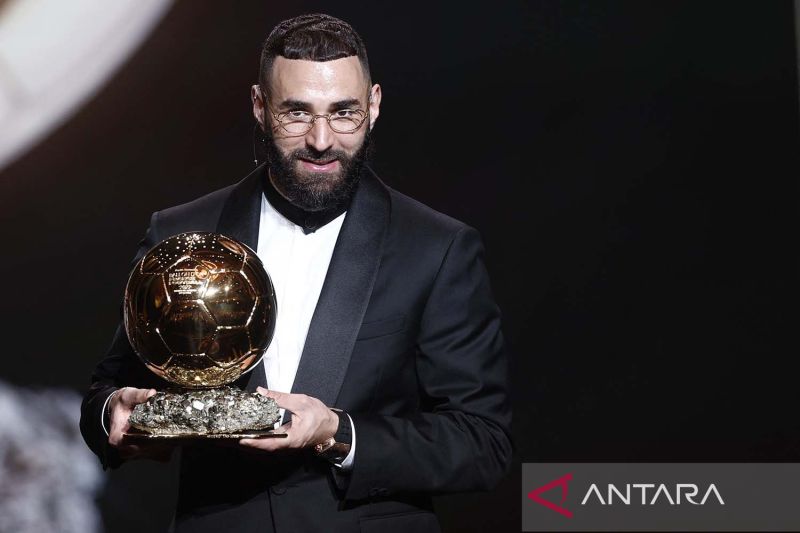 Karim Benzema Raih Ballon D Or Antara News