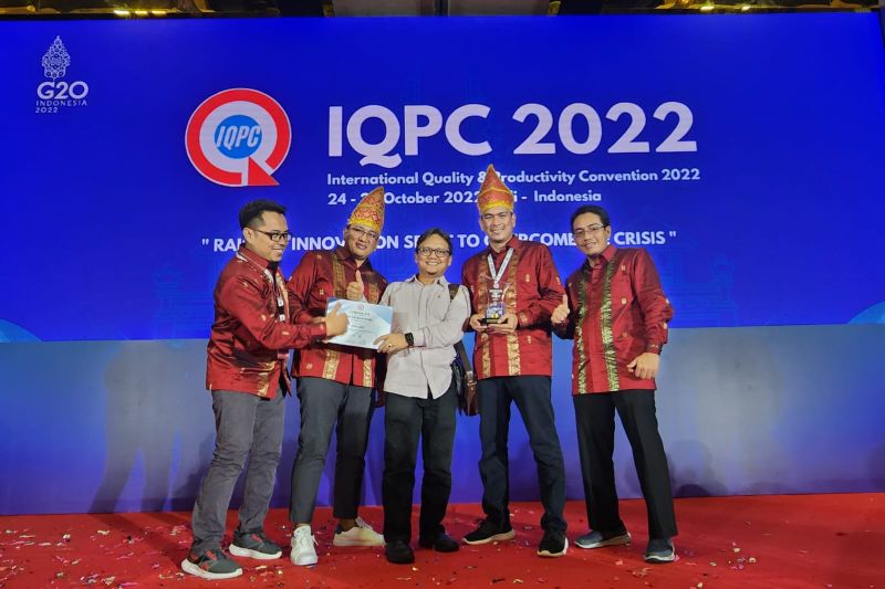 Lima Tim Inovasi Semen Padang Raih Peringkat Tertinggi Pada Iqpc