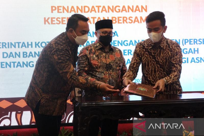 Pemkot Surakarta Taspen Bank Jateng Sepakat Bangun Hunian Asn Antara News