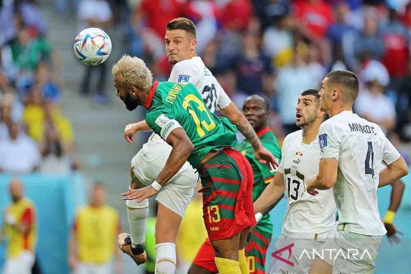 Piala Dunia Kamerun Lawan Serbia Imbang Antara News