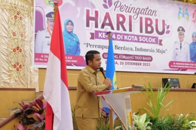 Wawako Hadiri Peringatan Hari Ibu Ke Antara Sumbar