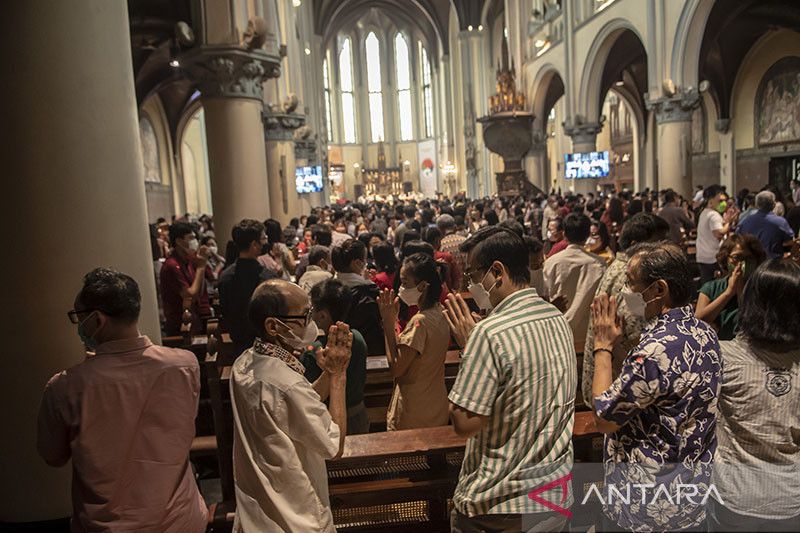 Gereja Katedral Siapkan Kapasitas 2 180 Kursi Untuk Jemaat Misa Natal