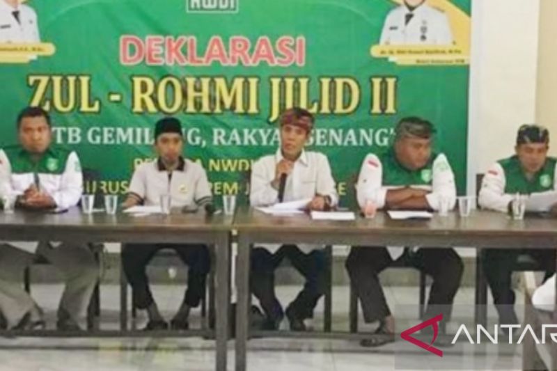 Pemuda Nwdi Deklarasi Petahana Zul Rohmi Jilid Ii Pilkada Ntb