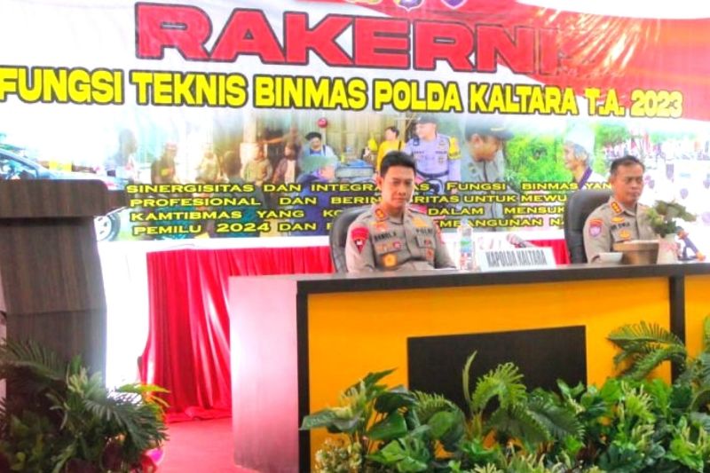 Kapolda Kaltara Buka Rakernis Fungsi Teknis Binmas Antara News