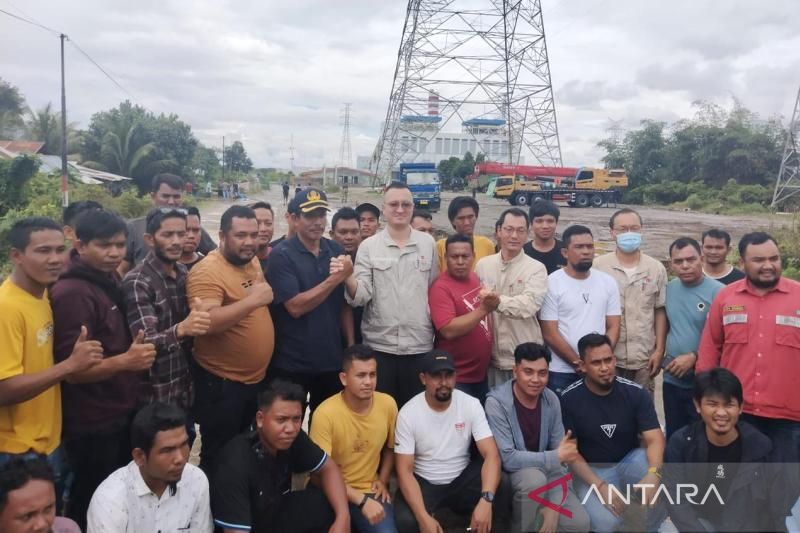 Warga Akhiri Blokade Akses Jalan Ke Pltu Nagan Raya Aceh Antara