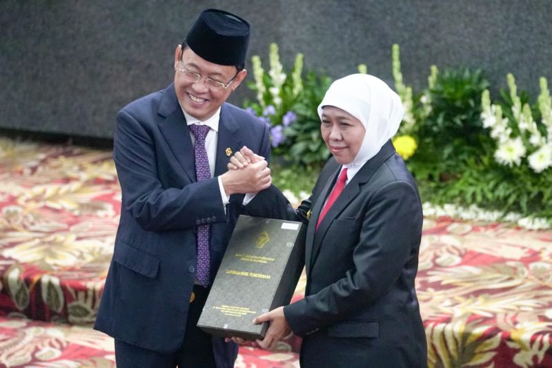 Pemprov Jatim Siap Selesaikan Rekomendasi BPK Usai Terima Opini WTP