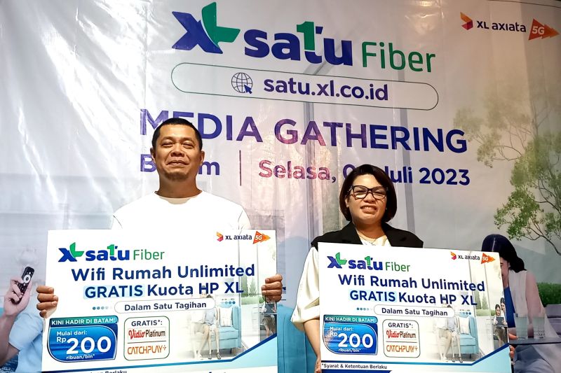 Xl Axiata Hadirkan Satu Fiber Di Batam Antara News Kepulauan Riau