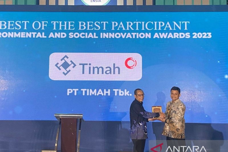 Pt Timah Tbk Raih Penghargaan Ensia Antara News Bangka Belitung