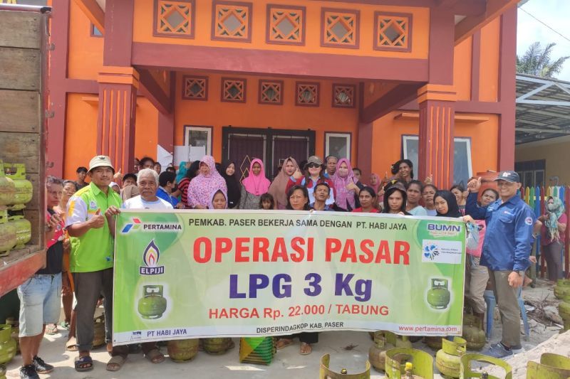 Disperindag Paser Gelar Operasi Pasar Tekan Harga Elpiji Subsidi