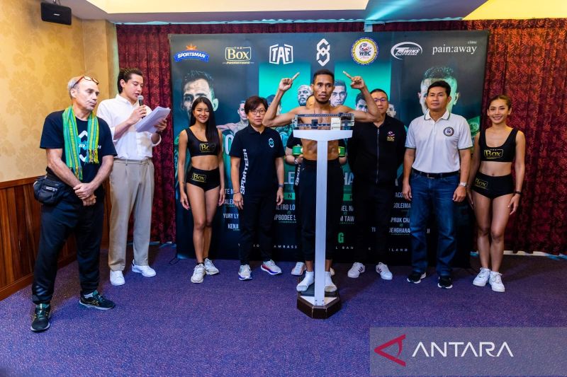 Dua Petinju Indonesia Siap Pertahankan Gelar Wbc Asian Boxing Antara News