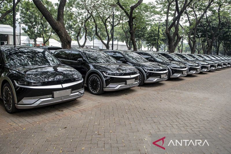 Mobil Listrik Untuk Kendaraan Resmi KTT Ke 43 ASEAN ANTARA News