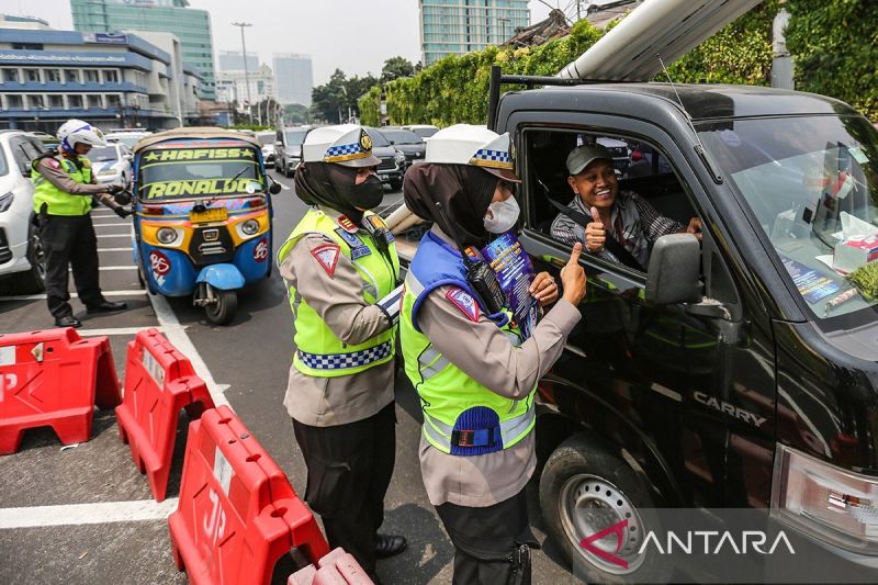 Polda Metro Jaya Tilang Pelanggar Selama Dua Hari Operasi Zebra