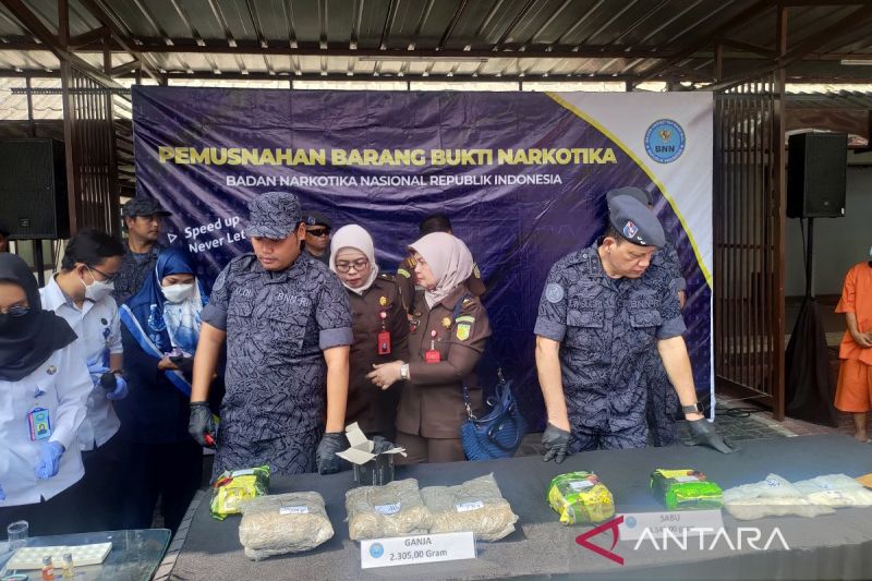 BNN Musnahkan 6 Kg Narkotika Bisa Selamatkan 10 Ribu Orang ANTARA News