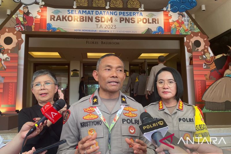 Rakorbin Sdm Polri Evaluasi Pelaksanaan Rekrutmen Anggota Polisi