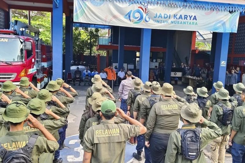 Pemkot Jakbar Perkuat Kapasitas Relawan Tanggap Bencana Antara News