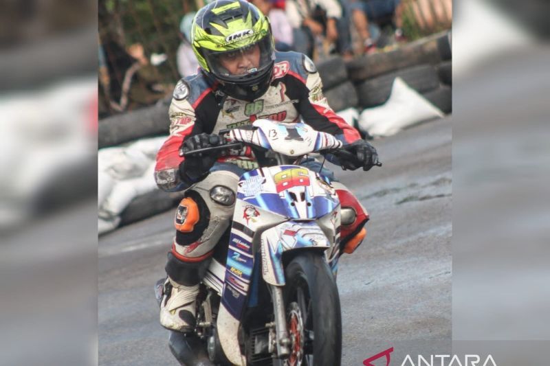 Pembalap Nomor Di Road Race Babel Seorang Perwira Polri Sukses Naik