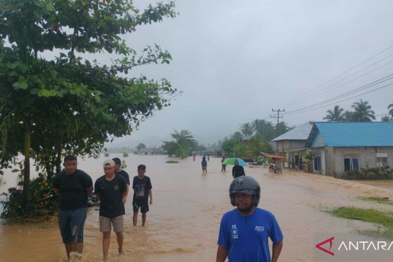 Dua Kecamatan Di Gorontalo Utara Terendam Banjir Antara News