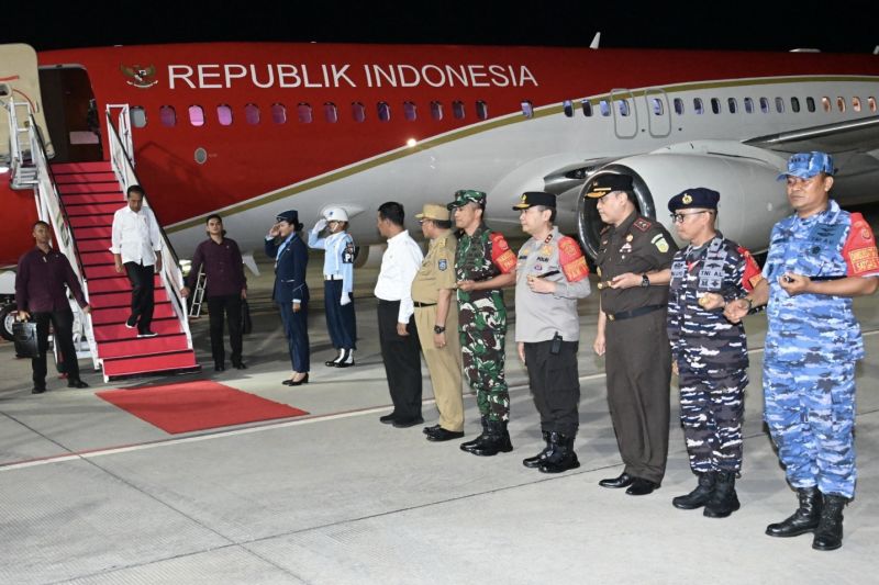 Presiden Jokowi Lanjutkan Kunker Ke Ntb Usai Singgahi Banyuwangi