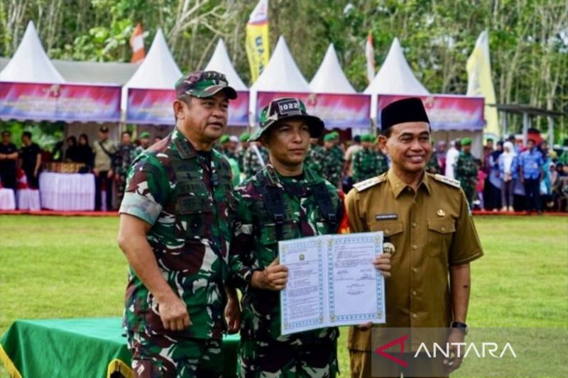 KSAD Tutup TMMD Ke 120 Di Tanah Bumbu Kalsel ANTARA News