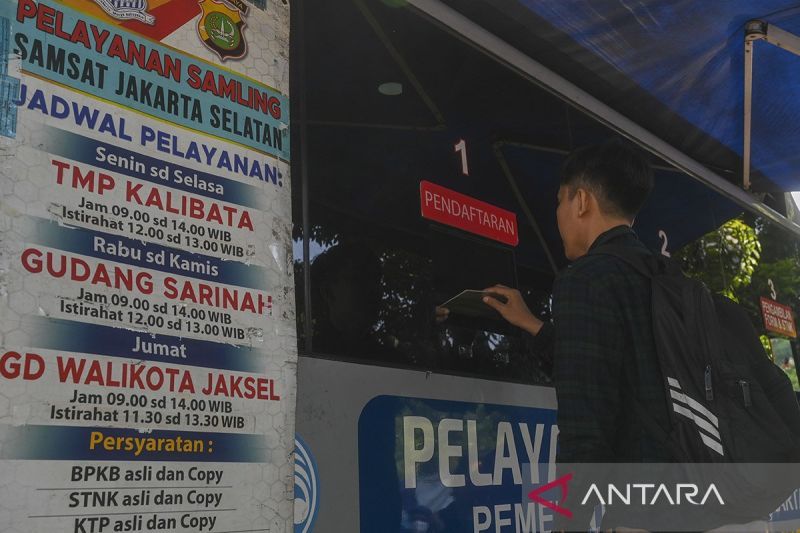 Selasa Layanan Samsat Keliling Hadir Di 14 Wilayah Jadetabek ANTARA News