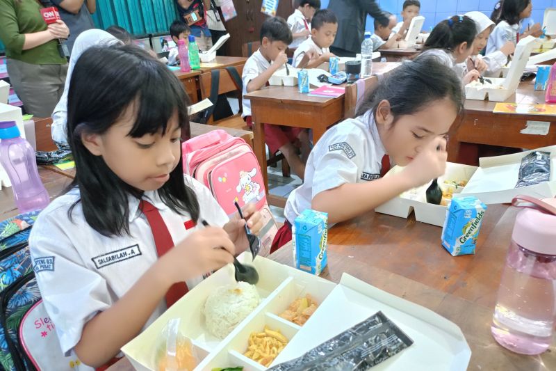 Jakpus Nilai Makan Bergizi Gratis Efektif Tingkatkan Asupan Gizi Siswa