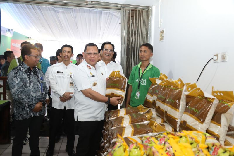 Jaga Stabilitas Bahan Pokok Pemkot Serang Dirikan Warung Inflasi