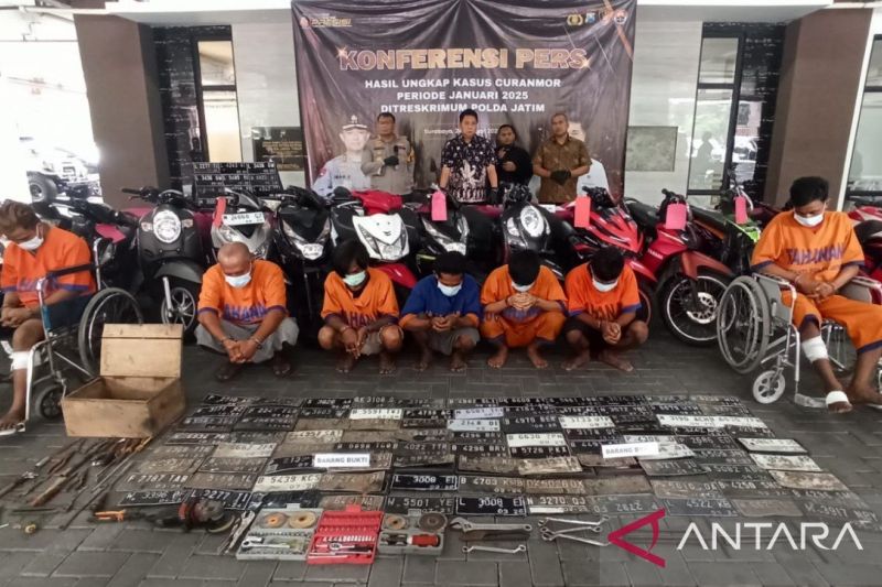 Polisi Ungkap Kasus Pencurian Kendaraan Bermotor Dalam Hari