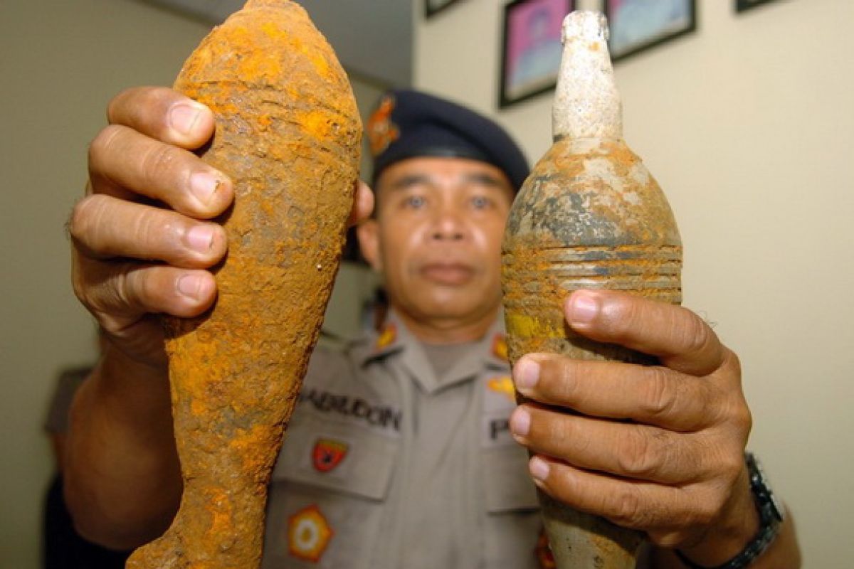 Sebuah Mortir Meledak di Asahan