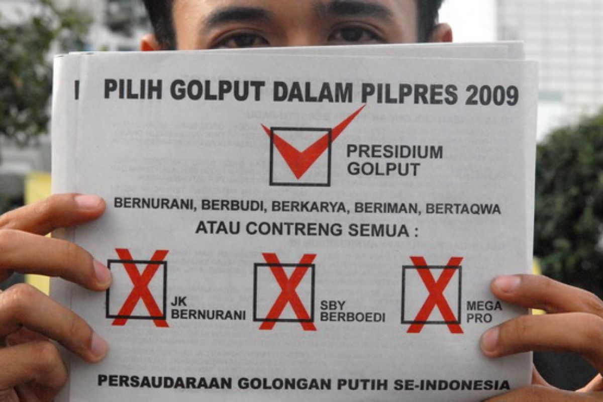 Golput masih membayangi pemilu 2014