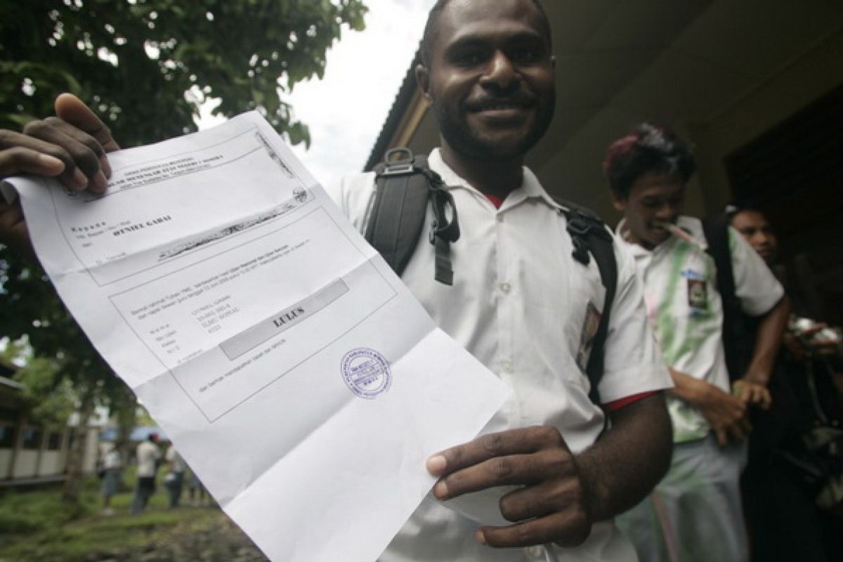 UNBK siap dilaksanakan di sekolah rujukan Kabupaten Mimika-Papua