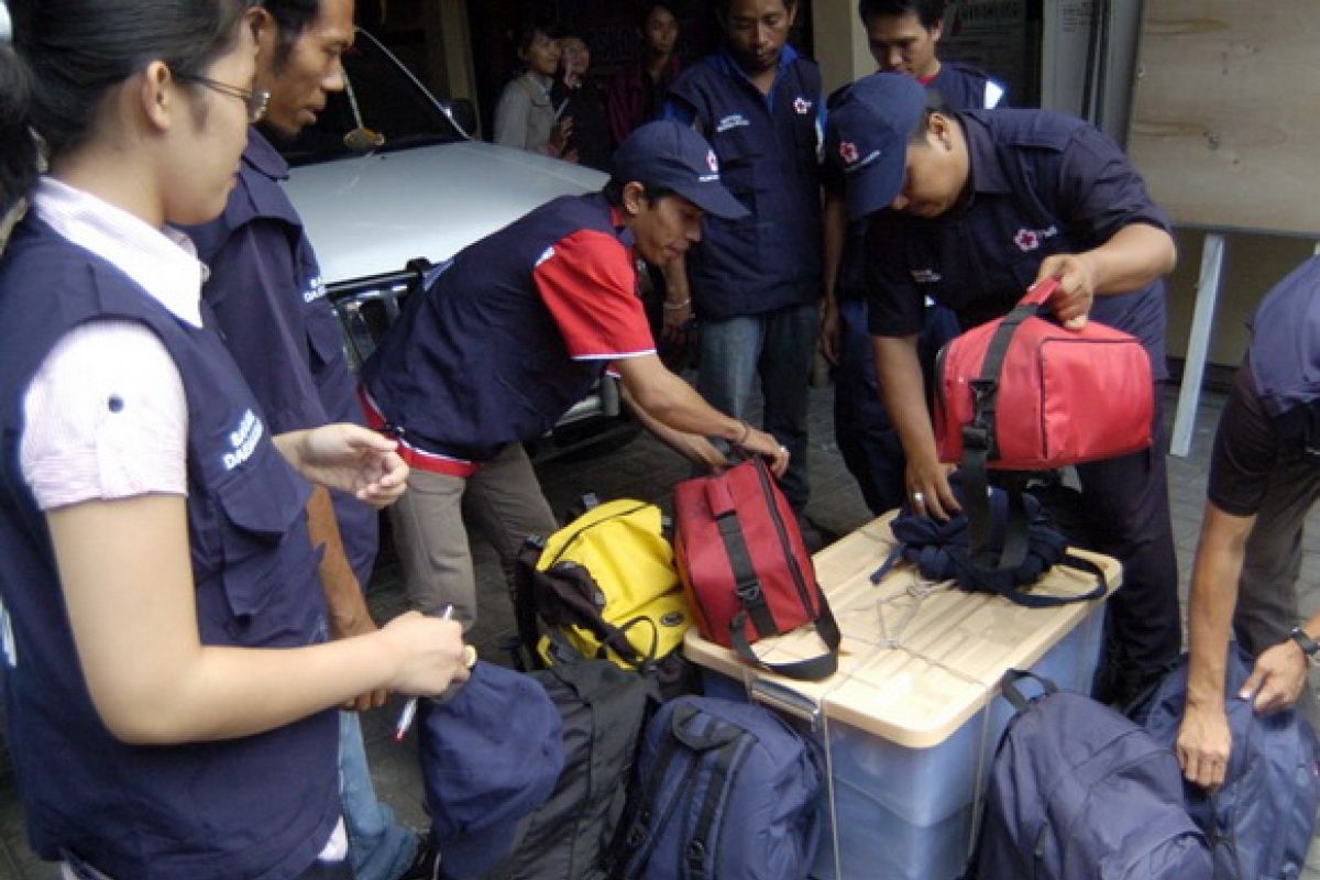 PMI Bali berangkatkan puluhan sukarelawan ke Sulteng