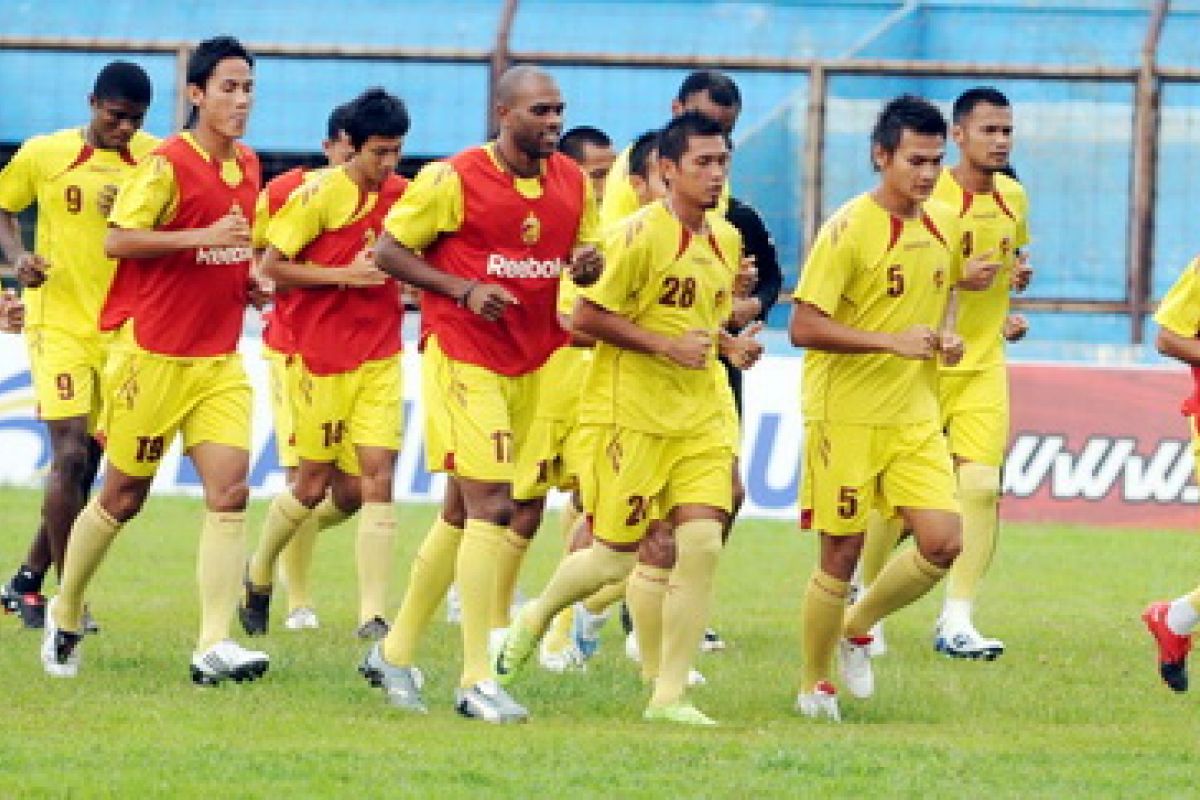 Sriwijaya FC bersiap hadapi Persija