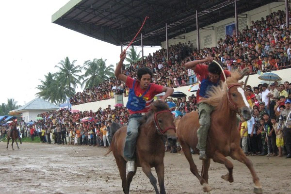 Pacu Kuda Meriahkan Lebaran Di Payakumbuh