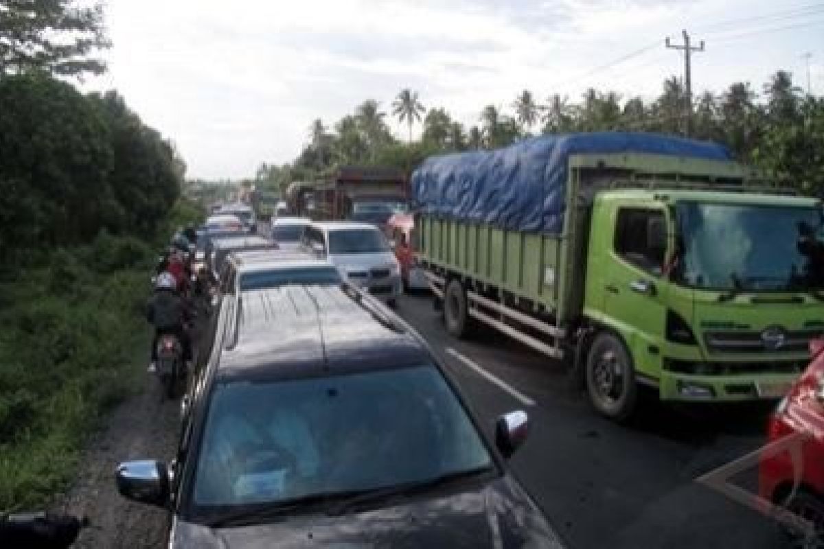 Perbaikan Lintas Sumatera Rampung