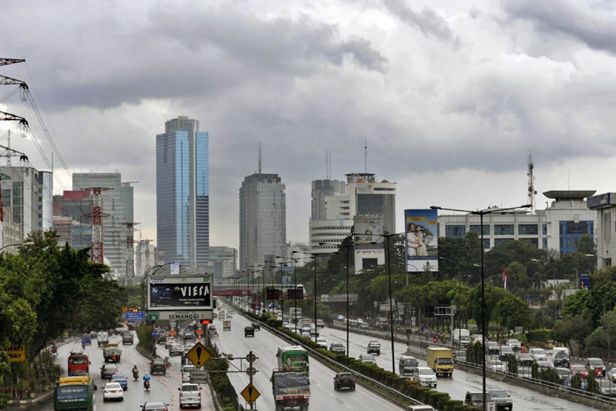 Hujan di Jakarta makin lebat hingga sepekan kedepan
