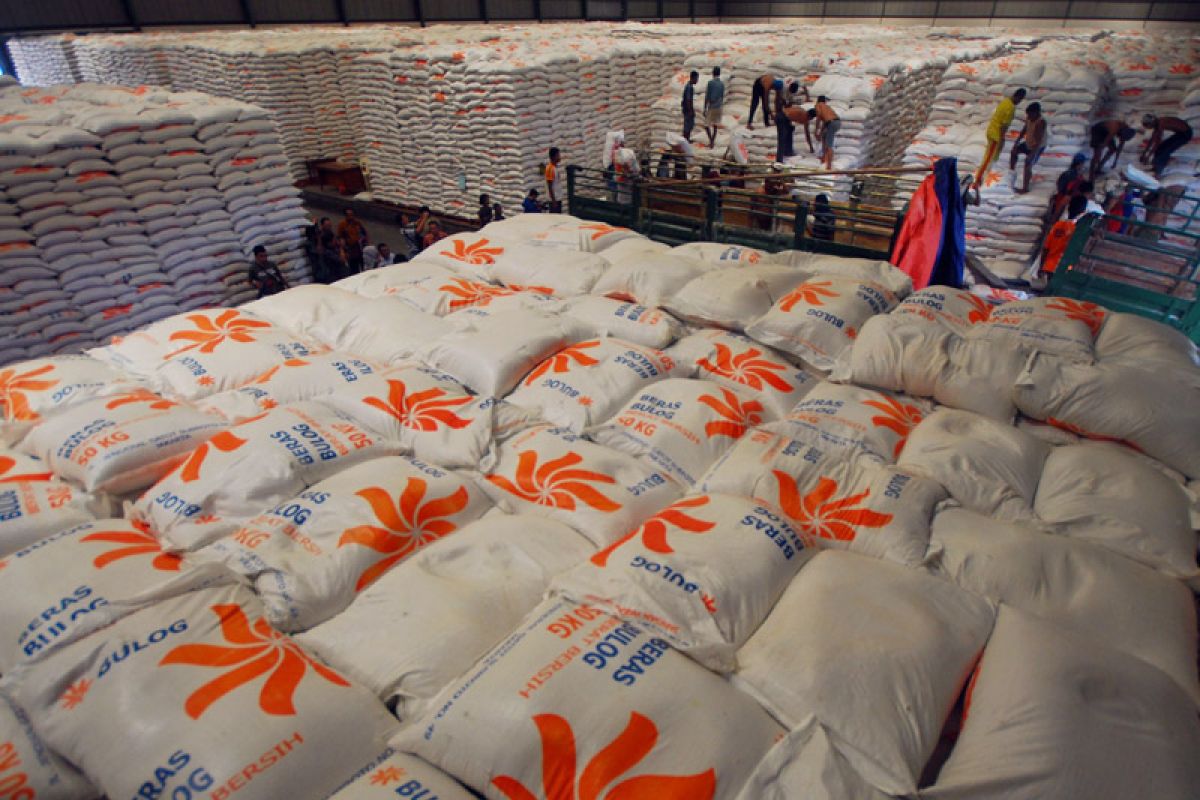 Bulog siapkan 300 ton beras untuk korban banjir 