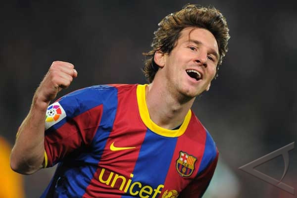 Trigol Messi Antar Barcelona Catat Rekor