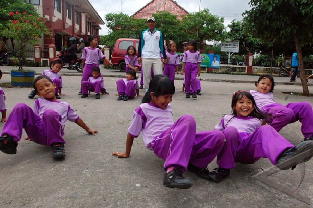 Penting bagi anak olahraga di luar ruangan