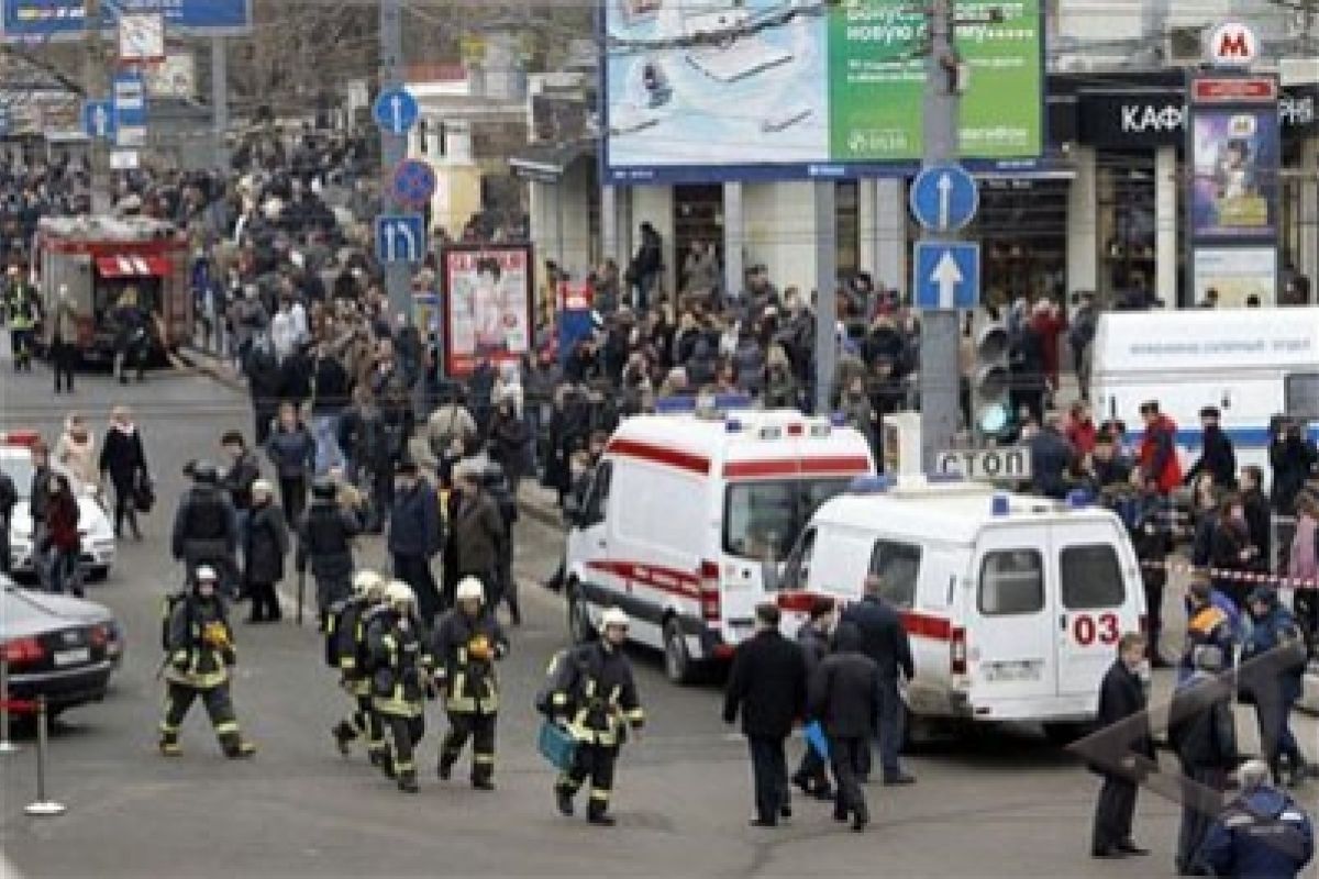 35 killed in Moscow airport suicide bomb