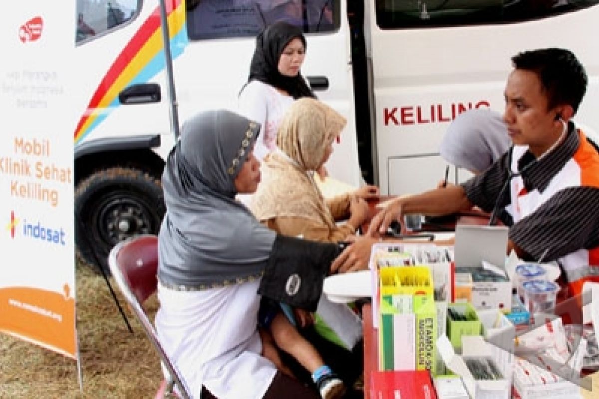 Mobil klinik Indosat sasar korban gempa Lombok