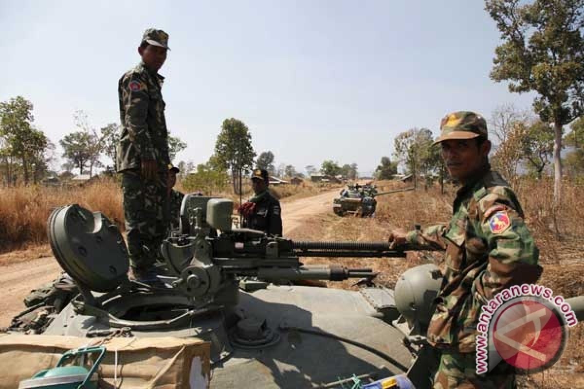 Kamboja-AS mulai latihan militer bersama