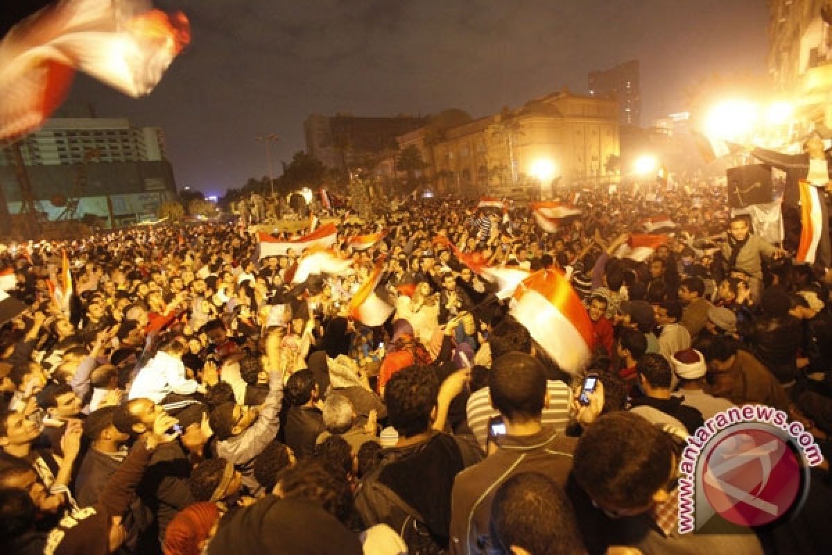 Pro Reformasi Mesir Terpecah Soal Amandemen Konstitusi