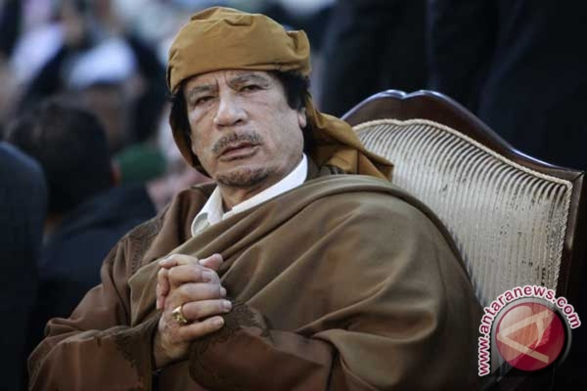 Kadhafi Minta Pendukungnya "Pertahankan Libya"