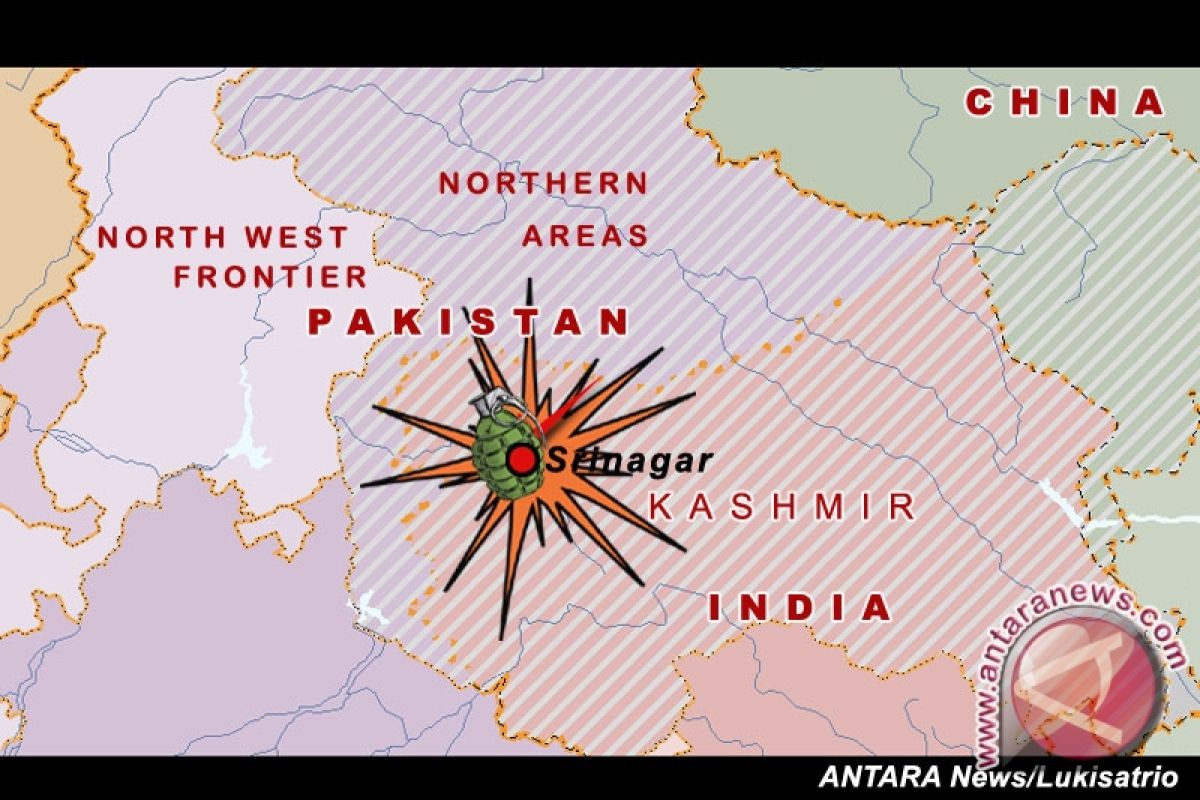 2 Anak Kecil Tewas Dalam Ledakan Granat di Kashmir India