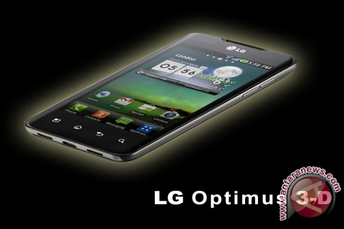 LG Tunjukkan Ponsel Pintar 3-D Pertama
