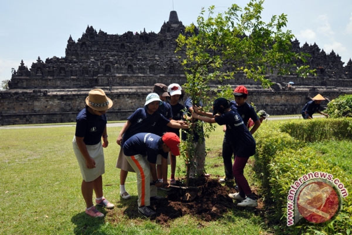 Candi Borobudur dipasang CCTV  untuk keamanan 